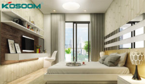 đèn led ốp trần phòng ngủ