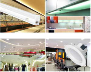 lắp đặt đèn LED