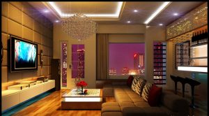 đèn hắt trần thạch cao