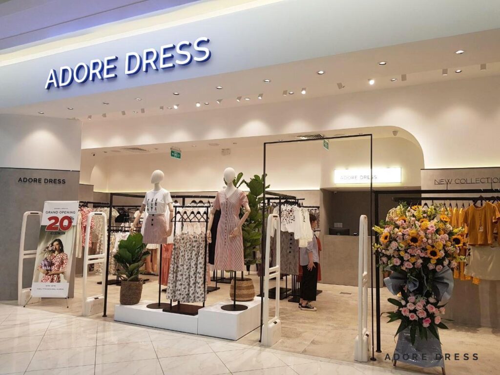 Adore Dress kết hợp cùng Kosoom LED cho ra đời hệ thống showroom thời trang hàng đầu 10