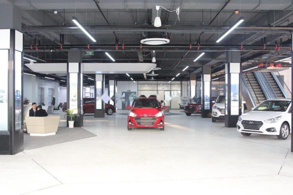 Kosoom LED vinh dự chiếu sáng cho showroom Huyndai Auto 15