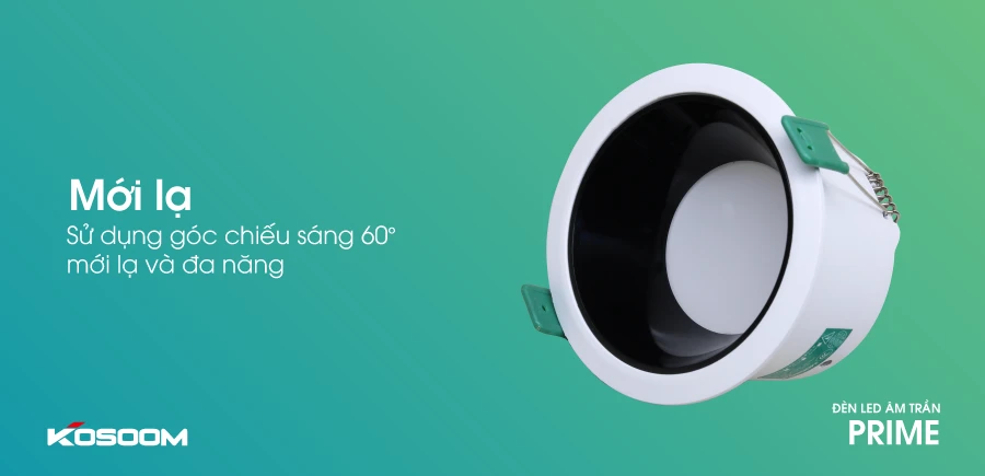 Đèn LED âm trần Prime 2