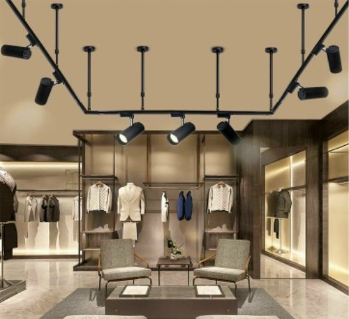 Các loại đèn trong shop quần áo