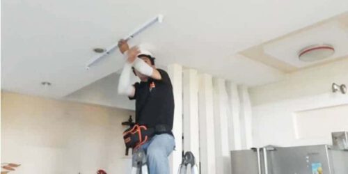 Lắp đặt đèn tuýp LED